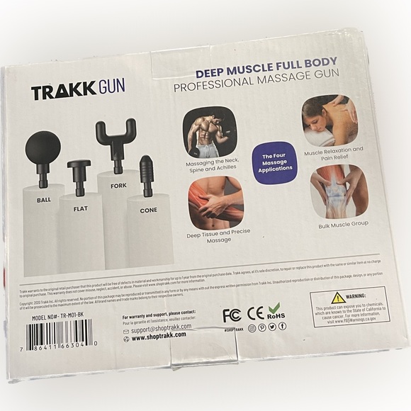 Other Trakk Professional Deep Muscle Full Body Massage Gun Poshmark